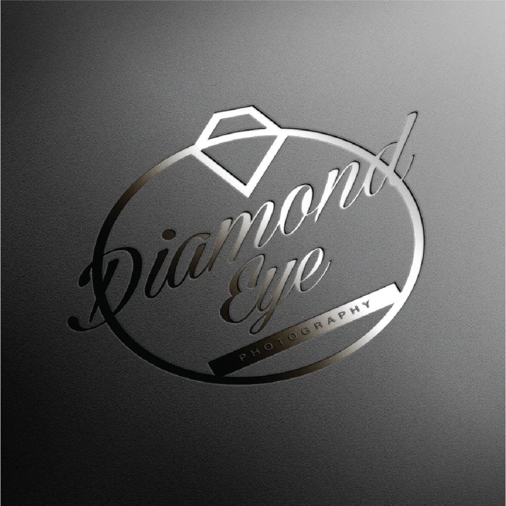 KNSP Design Studio - Diamond Eye Photography Logo Deisgn and Branding Design